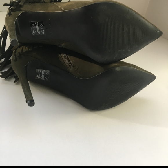 Cirede Aldo Olive green ankle bootie - Picture 3 of 6